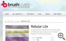 Nebular Lite - Photoshop Brushes | BrushLovers.com