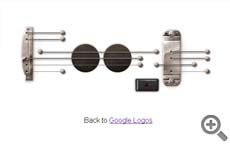 Google - Les Paul's 96th Birthday